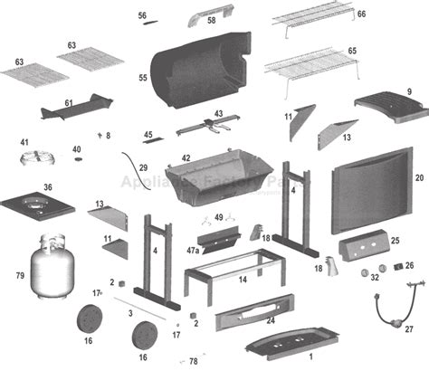 master cook grill parts